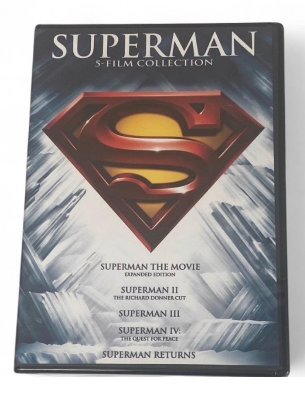 Superman 5 Film Collection DVD 5 Disc Set DC Comics Christopher Reeve